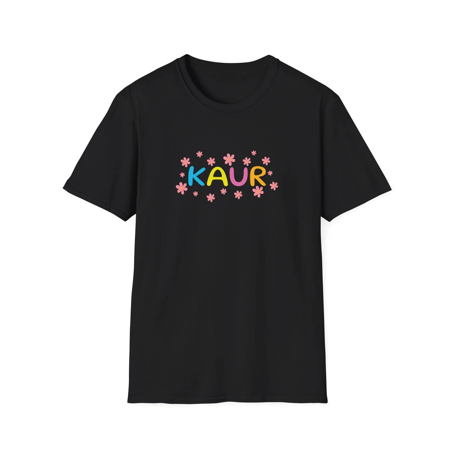 Kaur colourful T-Shirt | Unisex Softstyle T-Shirt